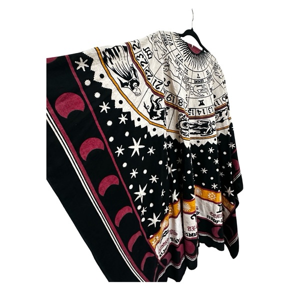 One-of-a-Kind Celestial Astrology Kimono Handmade Upcycled One size - Picture 8 of 12